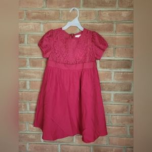 Janie and Jack Red Dress 4T